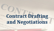 Contract Drafting and Negotiations 